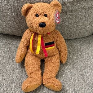 GERMANIA Ty Beanie Babies Baby Multiple Tag Errors  1999 On Tags Very Rare